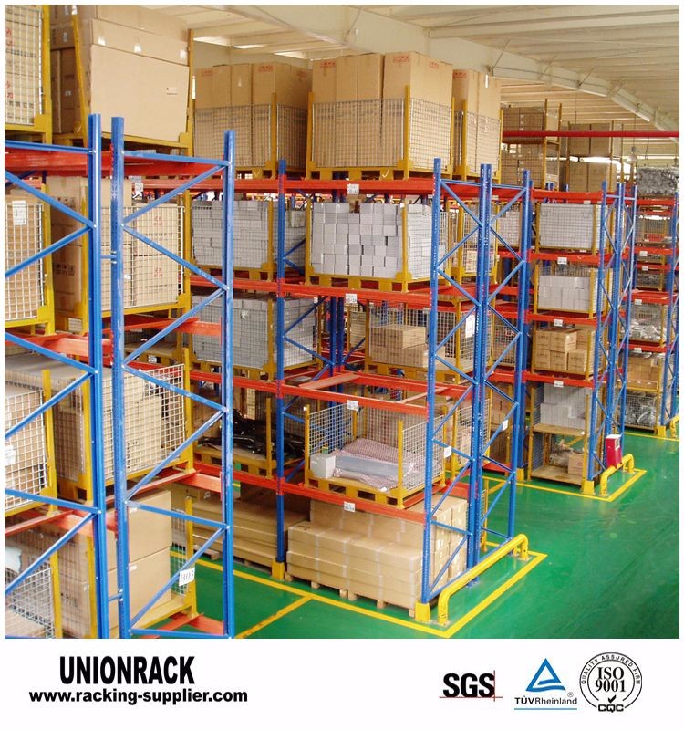 Selective Heavy Duty Warehouse VNA Pallet Racking Double Deep Racking