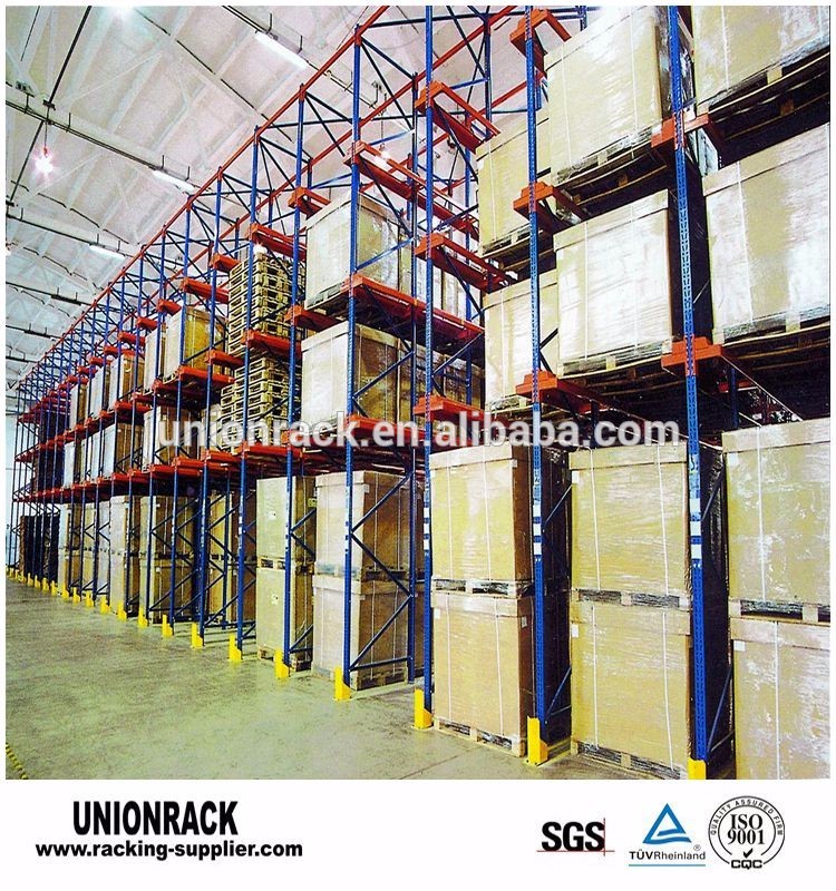 Cold Rolled Steel HIgh Durability Industry Large Capacity Drive In Racking