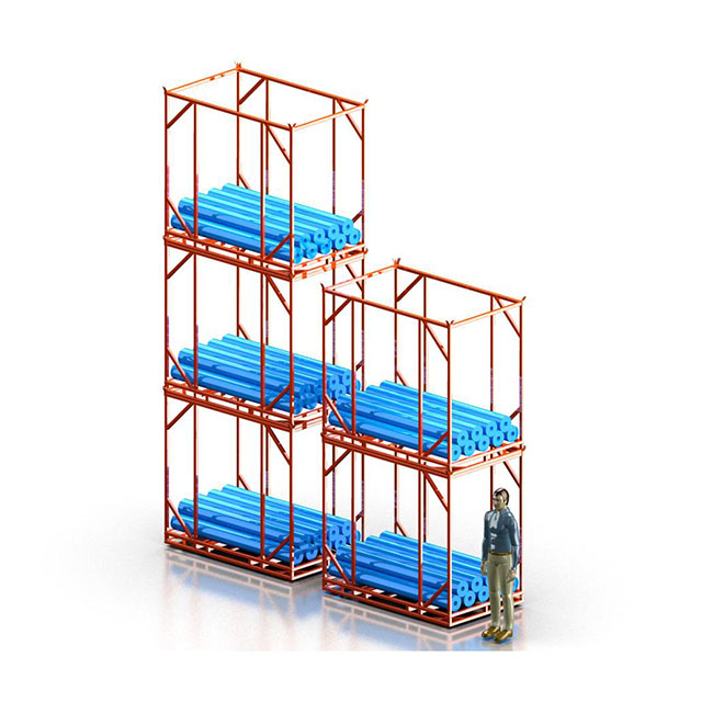 Demountable and stackable steel cage