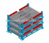 Powder Coating/Galvanized Foldable Stacking Steel Wire Mesh Pallet