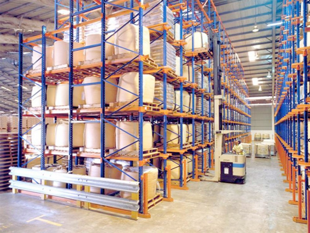 Corrosion Protection Heavy Duty Warehouse Storage Selective Pallet Racks