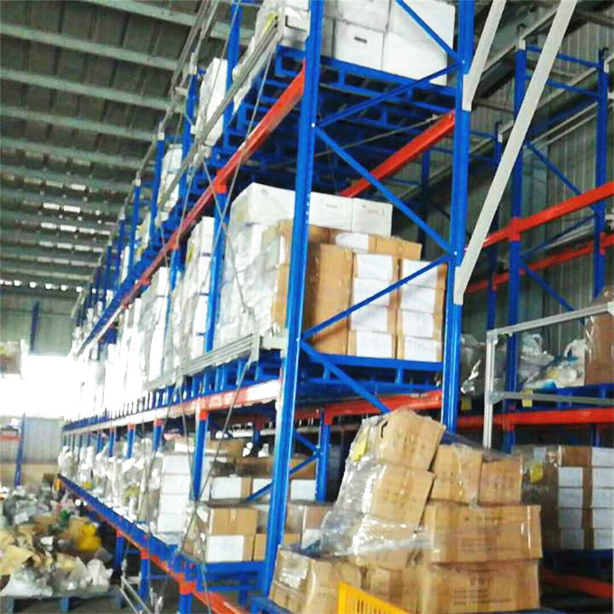 Powder coated heavy duty storage beam pallet shelf