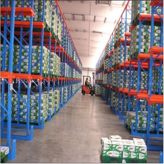 High Quality Q235 Steel FIFO Drive In Pallet Rack