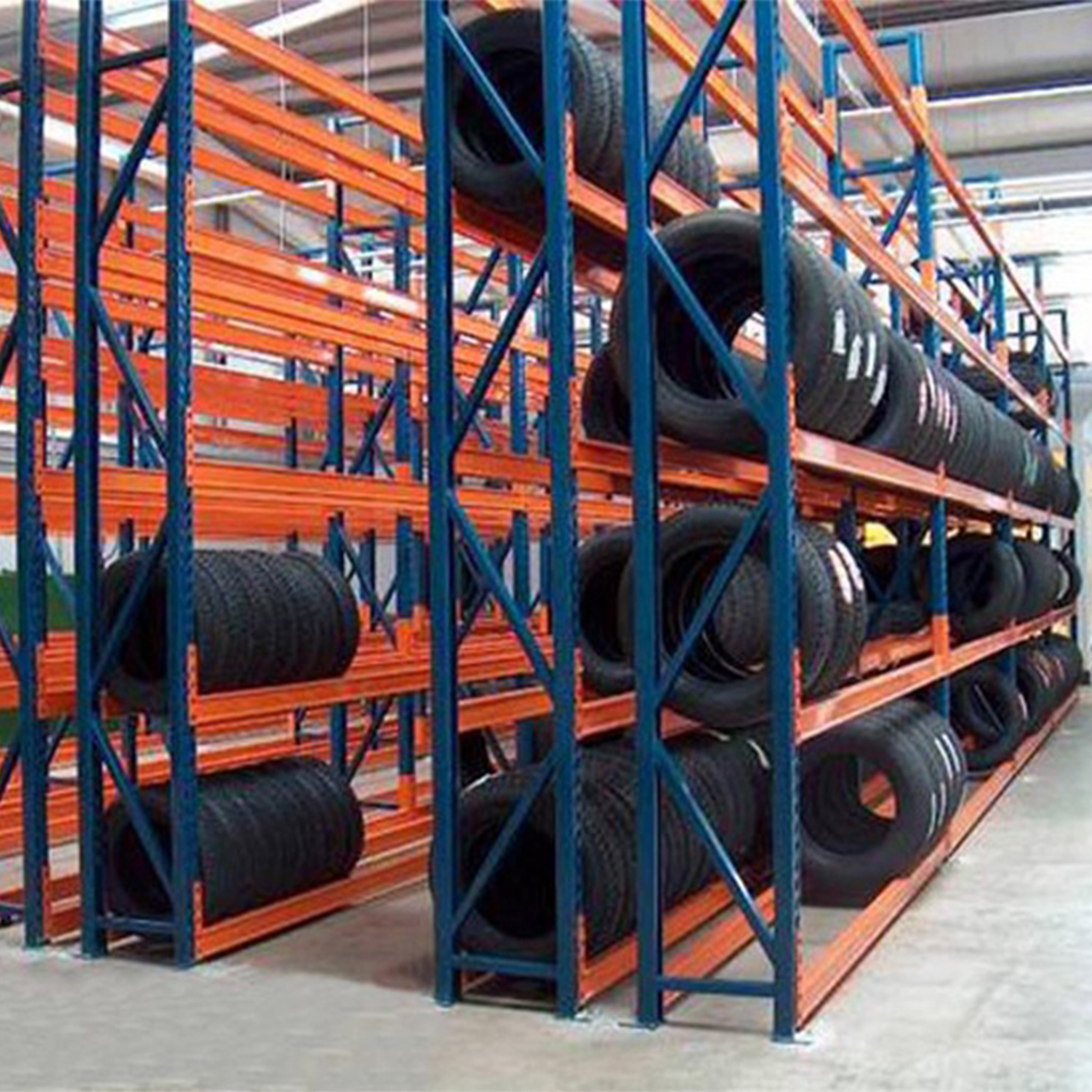 Stackable storage metal tyre pallet rack for tire storage