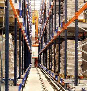 Warehouse Automatic Storage ASRS Racking System