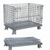 High Quality Steel Security Cage Heavy Duty Collapsible Wire Mesh Container