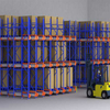 Warehouse Logistics Drive in Racking in Storage Cargo