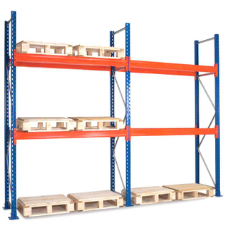 Stable Metal Deck Panel Support Medium Duty Longspan Shelving With Adjustable Holes