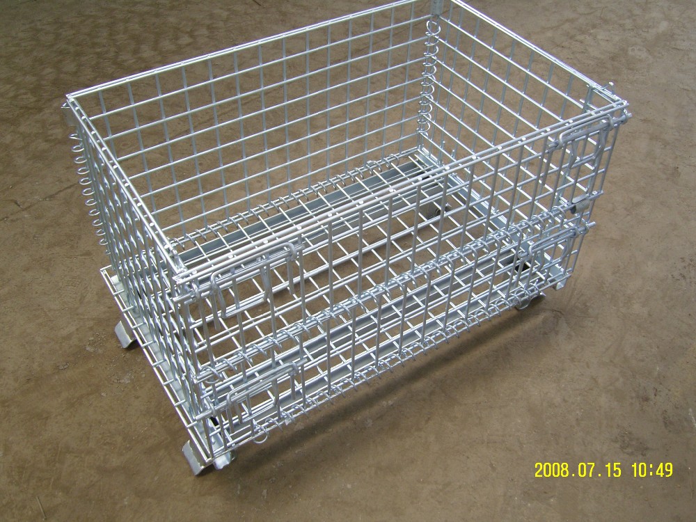 Wire Mesh Stacking Storage at Wallace Forbes blog