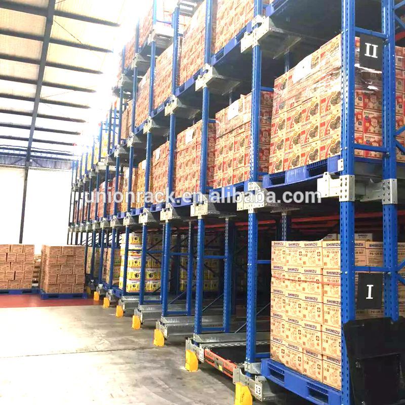 Jiangsu Union heavy duty metal warehouse storage pallet racking with CE
