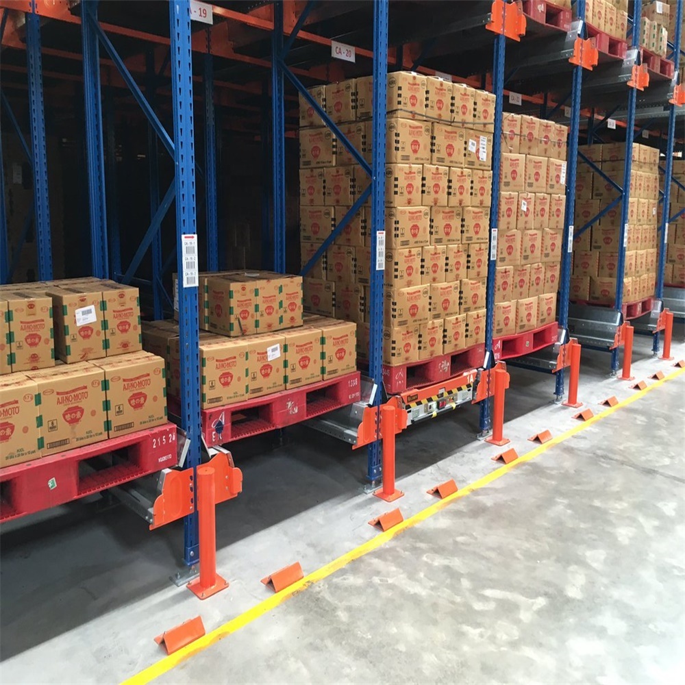Automatic Storage Radio Shuttle Pallet Runner Rack For Warehouse Solution