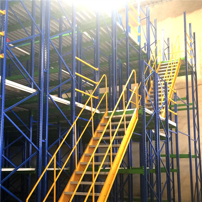 Warehouse Rack Supported Steel Mezzanine Floor Racking