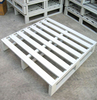 Warehouse Logistics Equiment 2 Entry Way Customized Steel Pallet