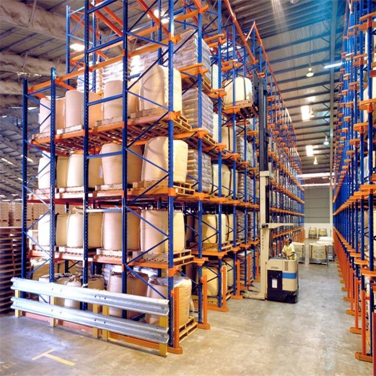 Heavy Duty 1,000-4,500 Kg UDL/Level Galvanized Warehouse Drive-In Pallet Rack