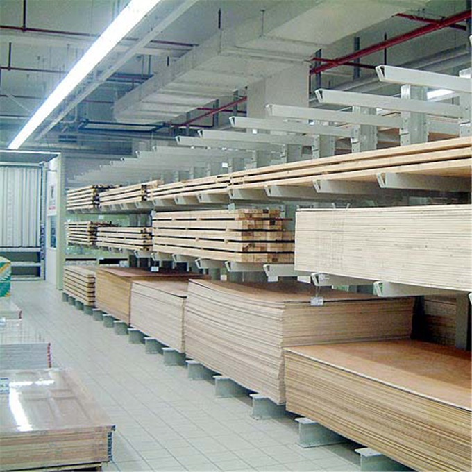 Heavy Duty Warehouse Storage Powder Coating Cantilever Rack shelf