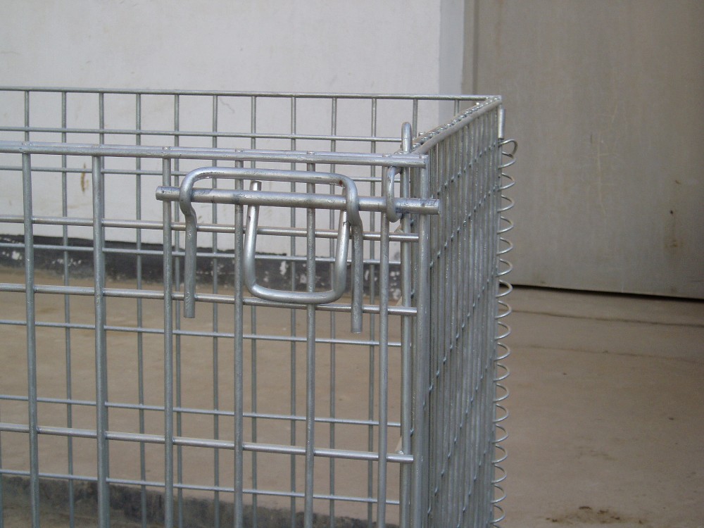 High Quality Q235 Steel Stackable Wire Mesh Box / Container Buy High