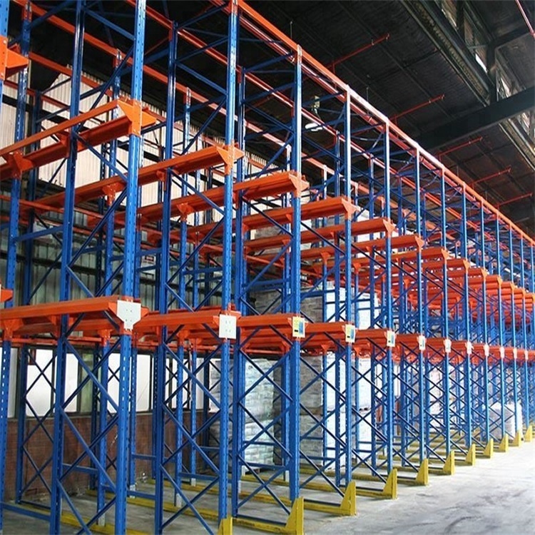 High Density Warehouse Heavy Duty Cold Storage Drive In Rack