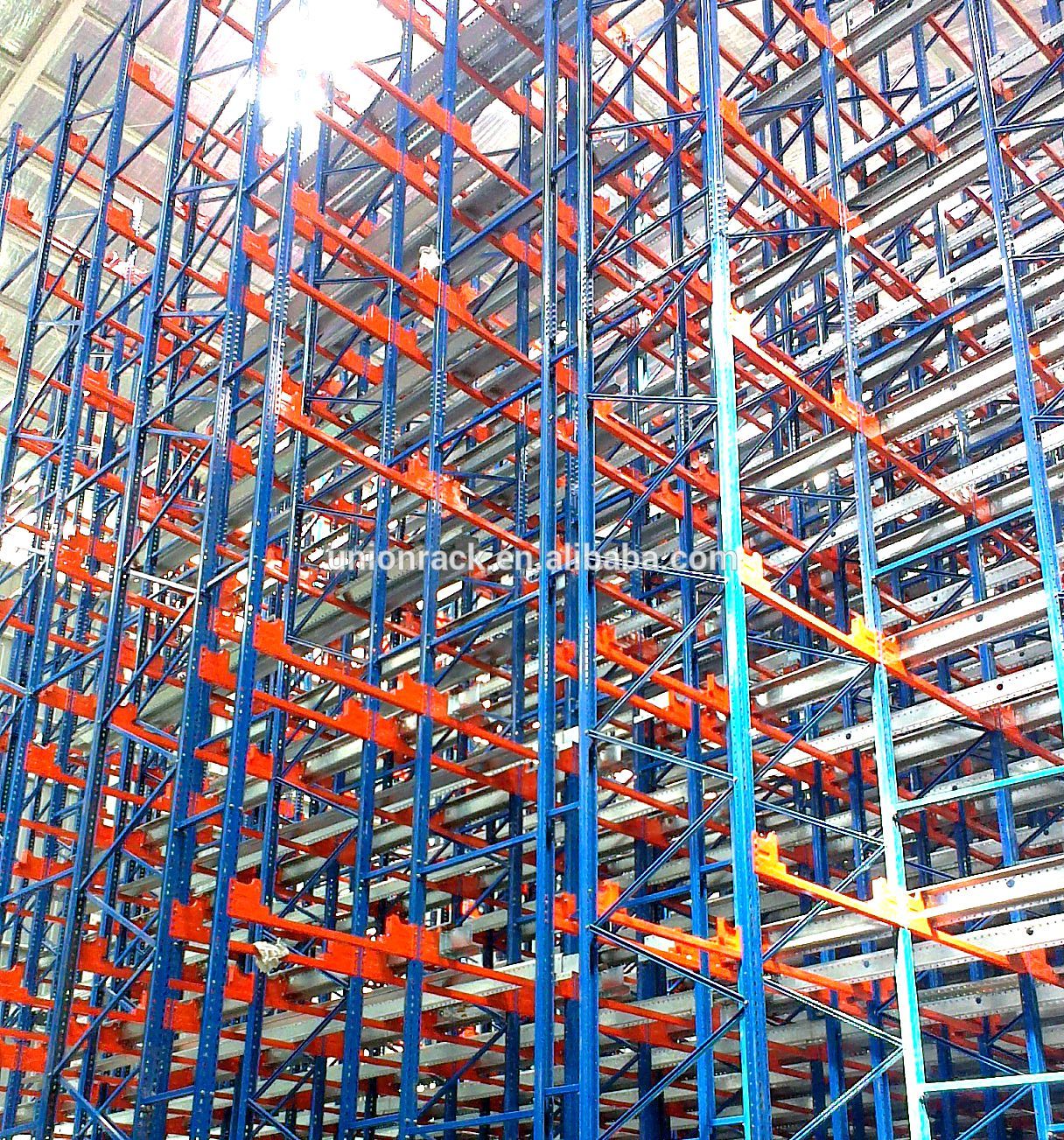 CE Certificated Heavy Duty Warehouse Storage Rack Pallet Shuttle Racking System Radio Shuttle Rack