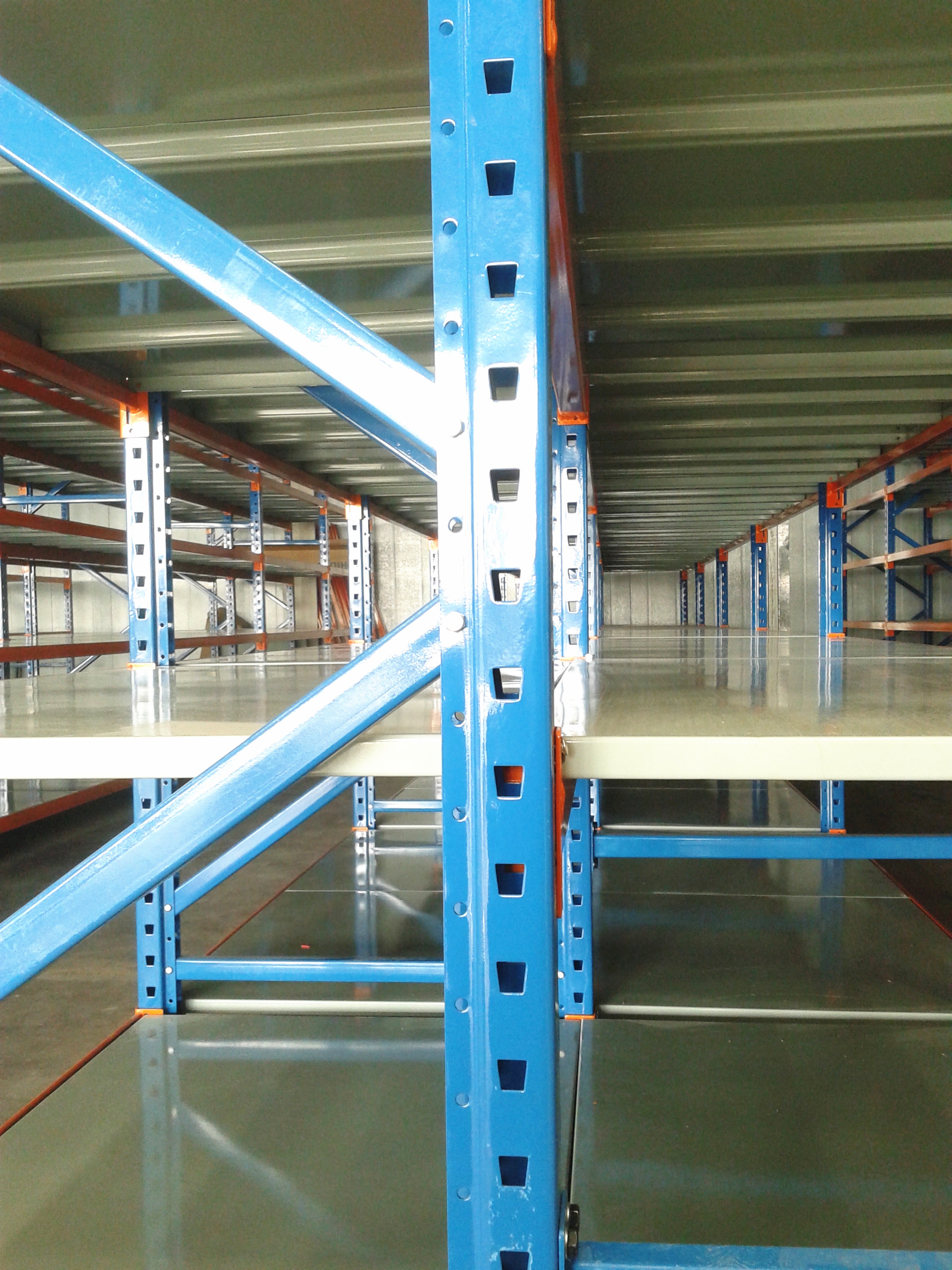 Warehouse Multi-layers Steel Mezzanine Shelving With High Capacity