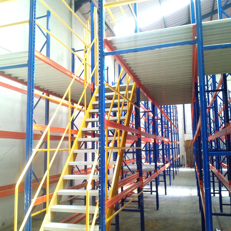 Heavy Duty Multi Level Metal Decking Mezzanine Rack for storage