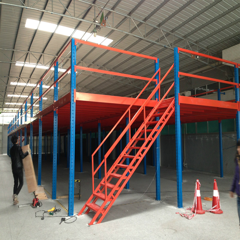 High Capacity Pallet Rack Supported Steel Mezzanine Floor