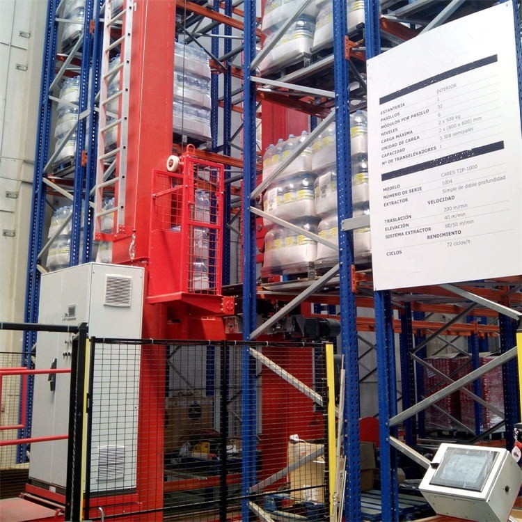 Warehouse Automatic Storage ASRS Racking System