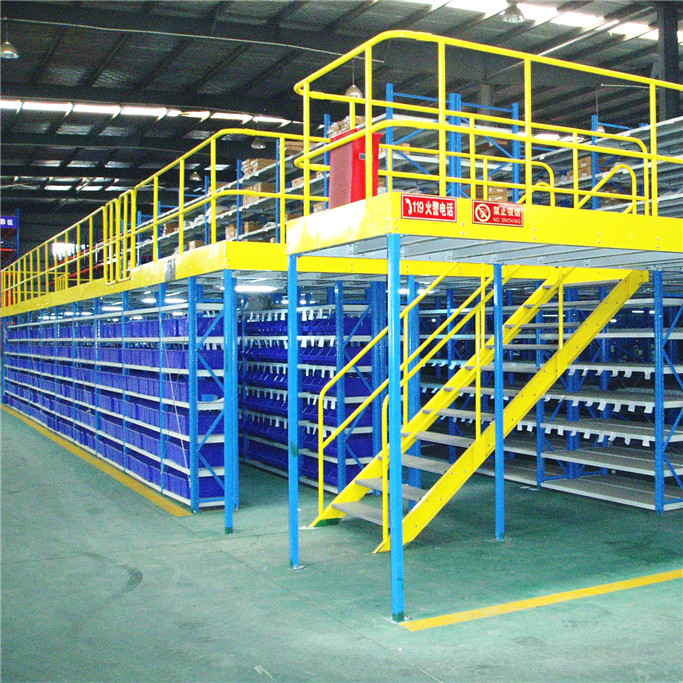 High Quality Metal Industrial Cold Storage Pallet Rack Mezzanine Floor Racking Warehouse Steel Mezzanine Floor