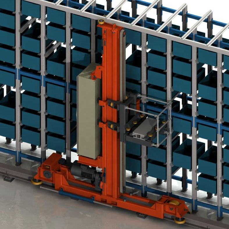 Industry 4.0 High Dense And Efficient Automated Warehouse Asrs Rack