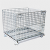 Stacking Heavy Duty Rigid Industrial Collapsible Wire Mesh Storage Container