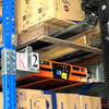 Cold warehouse automatic storage pallet radio shuttle racking system
