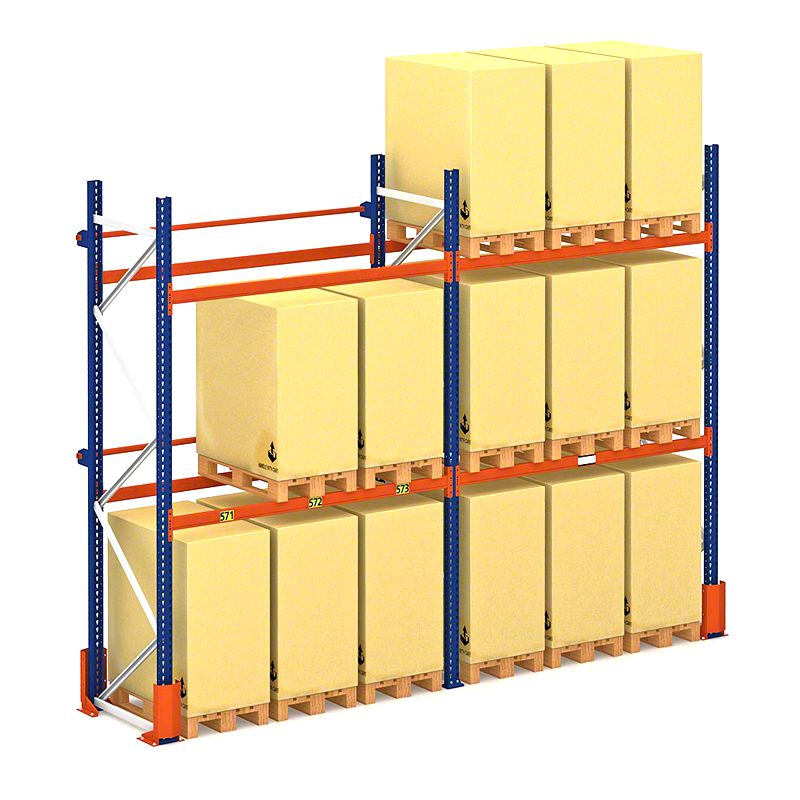 Jiangsu Union Heavy Duty Adjustable Steel Shelving Storage Pallet Rack with CE