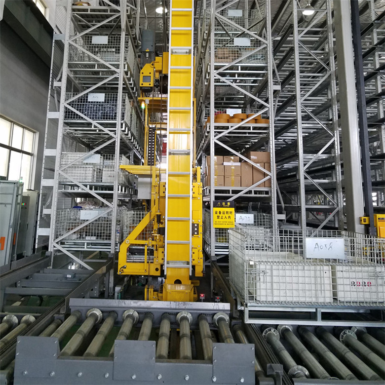 Automatic Warehouse Stacker Crane Automated Storage Retrieval Racking System ASRS